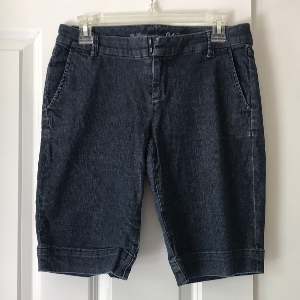 The Limited Women’s Long Denim Shorts